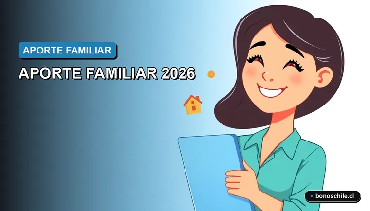 Guía paso a paso para el Aporte Familiar Permanente 2026 en Chile
